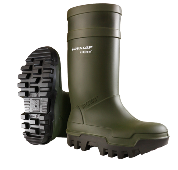 Чоботи Dunlop Purofort Thermo+ full safety р. 42 Зелений (С662933)