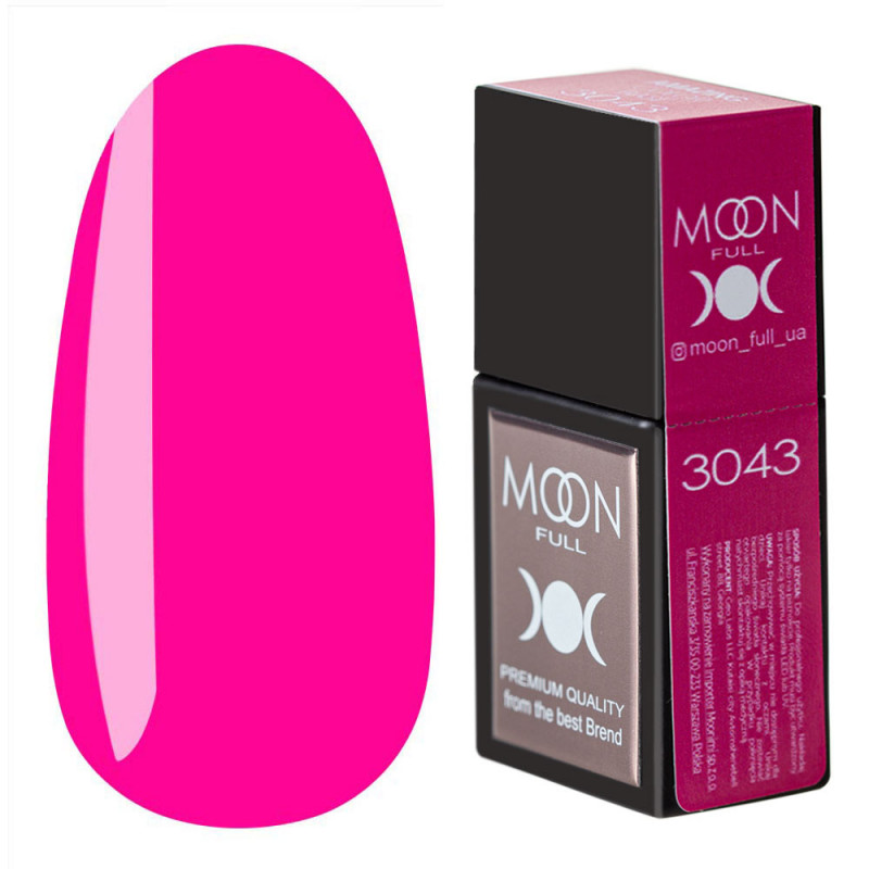 Базовое покрытие цветное Moon Full AMAZING Color Base №3043 12 мл