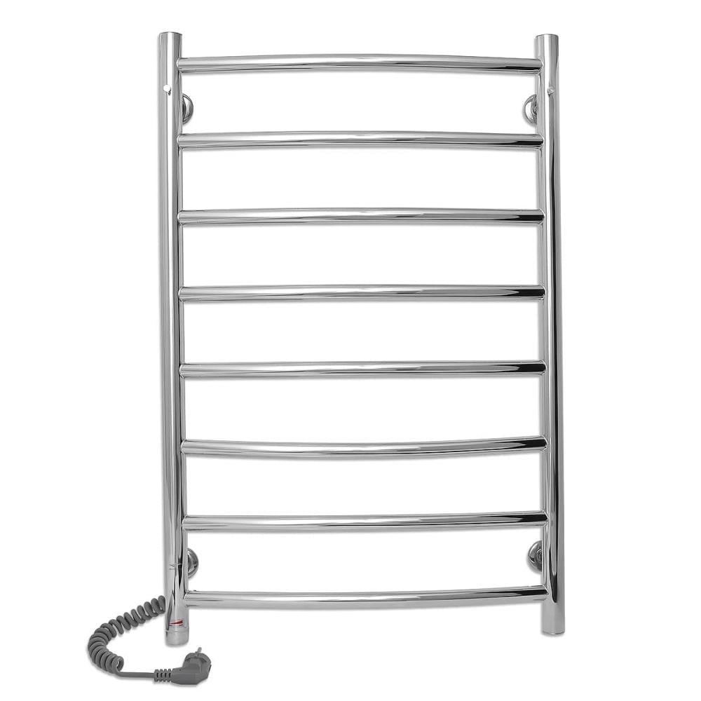 Полотенцесушитель электрический для ванной Laris Классик П8 с сенсорным управлением из нержавеющей стали 500х800 мм Е Хром (147-127-73207727)