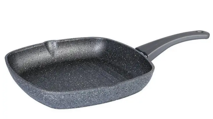 Сковорода гриль алюминий OMS с антипригарным покрытием 28 см