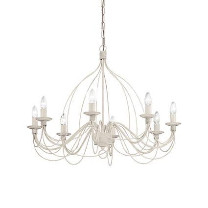 Люстра Ideal Lux Corte SP8 Bianco Antico (005898)