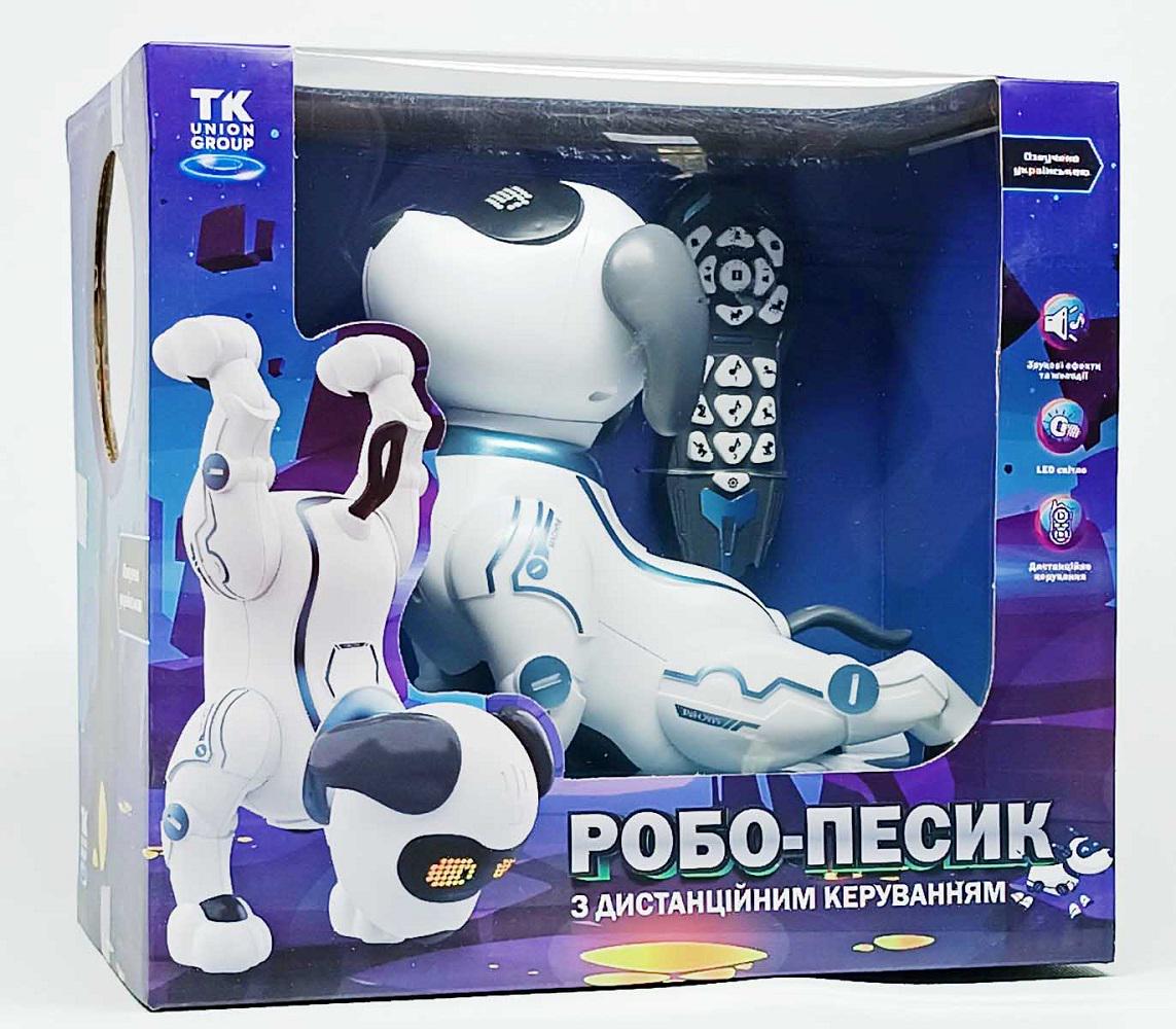 Игрушка интерактивная Shantou Робо-песик на радиоуправлении 20х22 см (ТК-73060uk)