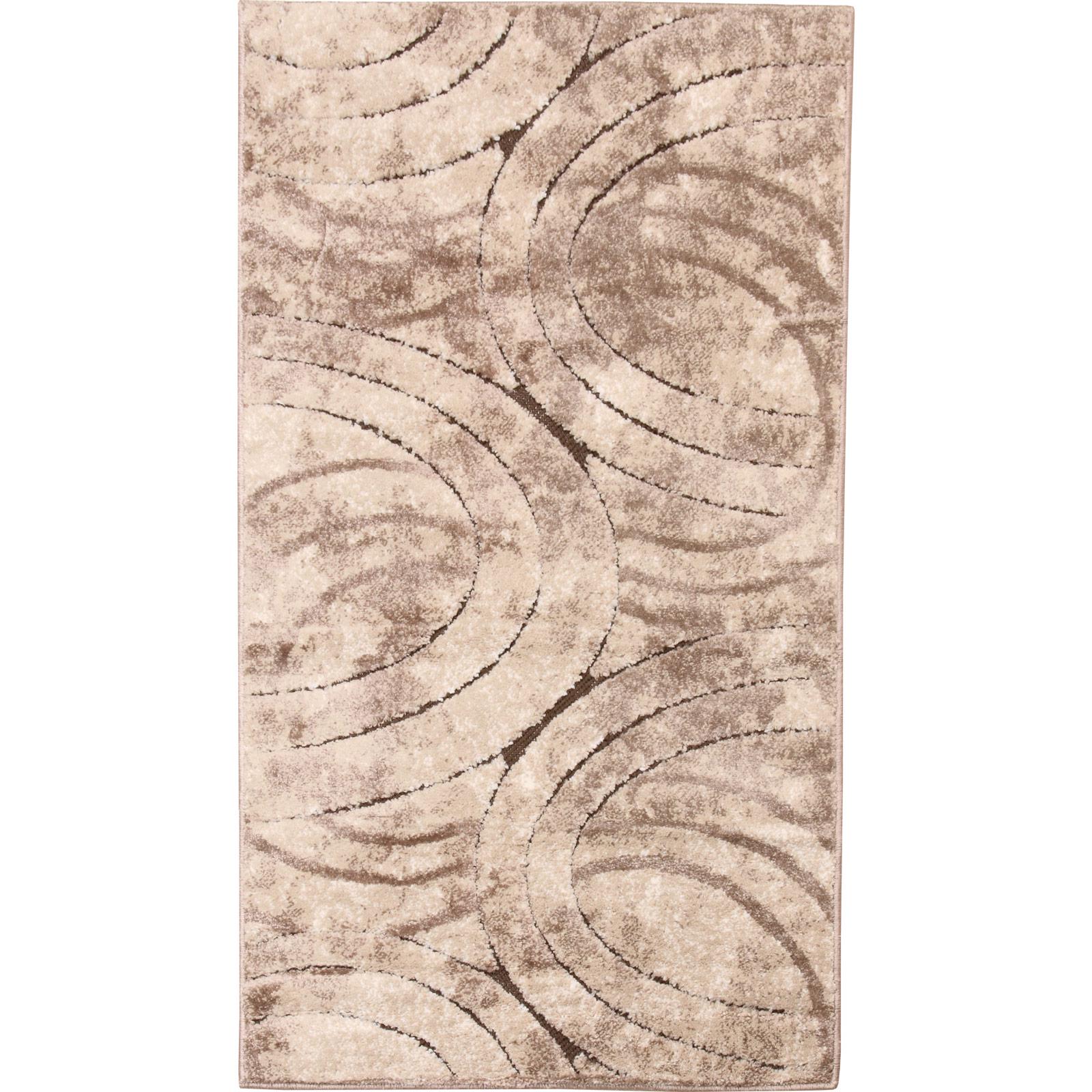 Ковер рельефный Karat Fashion 32006/120 прямоугольный 0,8x1,5 м Бежевый/Коричневый (00-00010520)