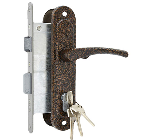 Замок врезной Мотор Сич Ф3В Браво медный Черный (2184297998) Замок врезной Мотор Сич Ф3В Браво медный Черный (2184297998)