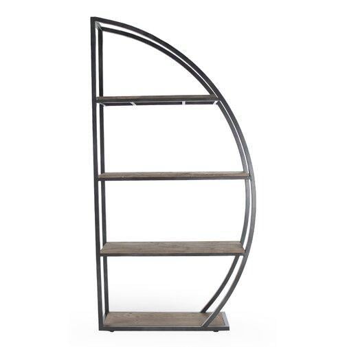 Стеллаж для хранения Loft NS-1900 2180x1070x350 мм Черный (6156d5843edc877ba85899ba)