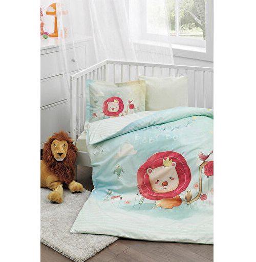 Комплект постельного белья детский Ozdilek BABY KING ранфорс 9982568 Голубой (DR010221)