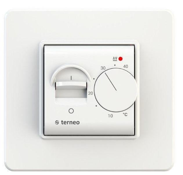 Терморегулятор для теплої підлоги terneo mex Білий Терморегулятор для теплої підлоги terneo mex Білий
