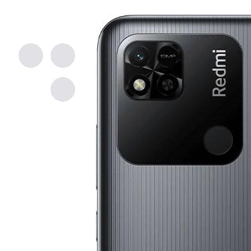 Протиударне захисне Скло 0.18mm на камеру тех.пак для Xiaomi Redmi 10C / Poco C40 гнучке, прозоре
