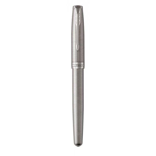 Роллерная ручка Parker SONNET 17 Stainless Steel - фото 2