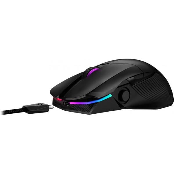 Мышь ASUS ROG Chakram Wireless Black (90MP01K0-BMUA00) - фото 2