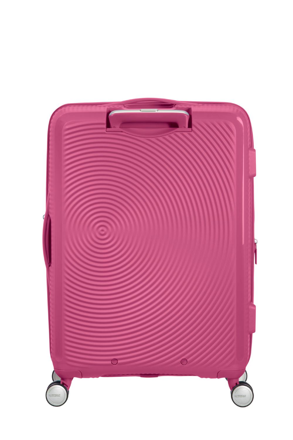 Чемодан с расширением American Tourister Soundbox 67x46,5x29/32 см Фуксия (32G-81002) - фото 2