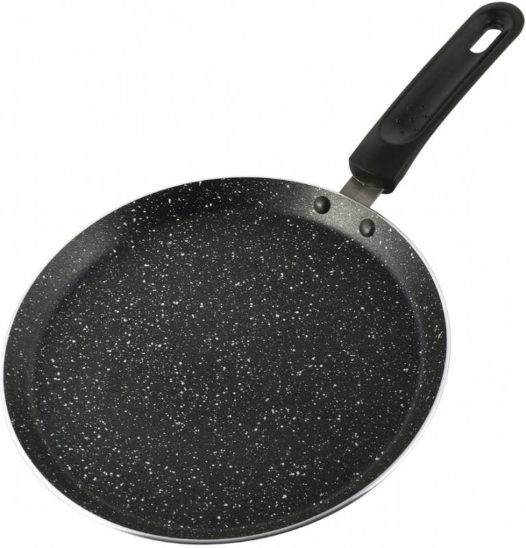 Сковорода блинная Ofenbach Black Marble Ø 26 см с мраморным покрытием