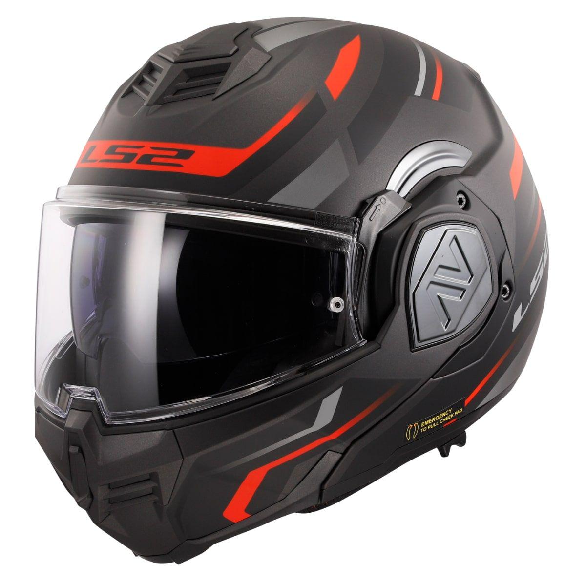 Мотошлем LS2 FF906 Advant Kuka XL Matt Black/Red (36841)