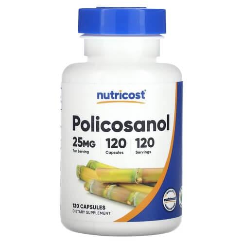 Поликозанол Nutricost Policosanol 25 мг 120 Capsules (NCS-67304)