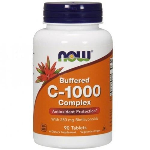 Вітамін C NOW Foods Vitamin C-1000 Complex Buffered 90 Tabs