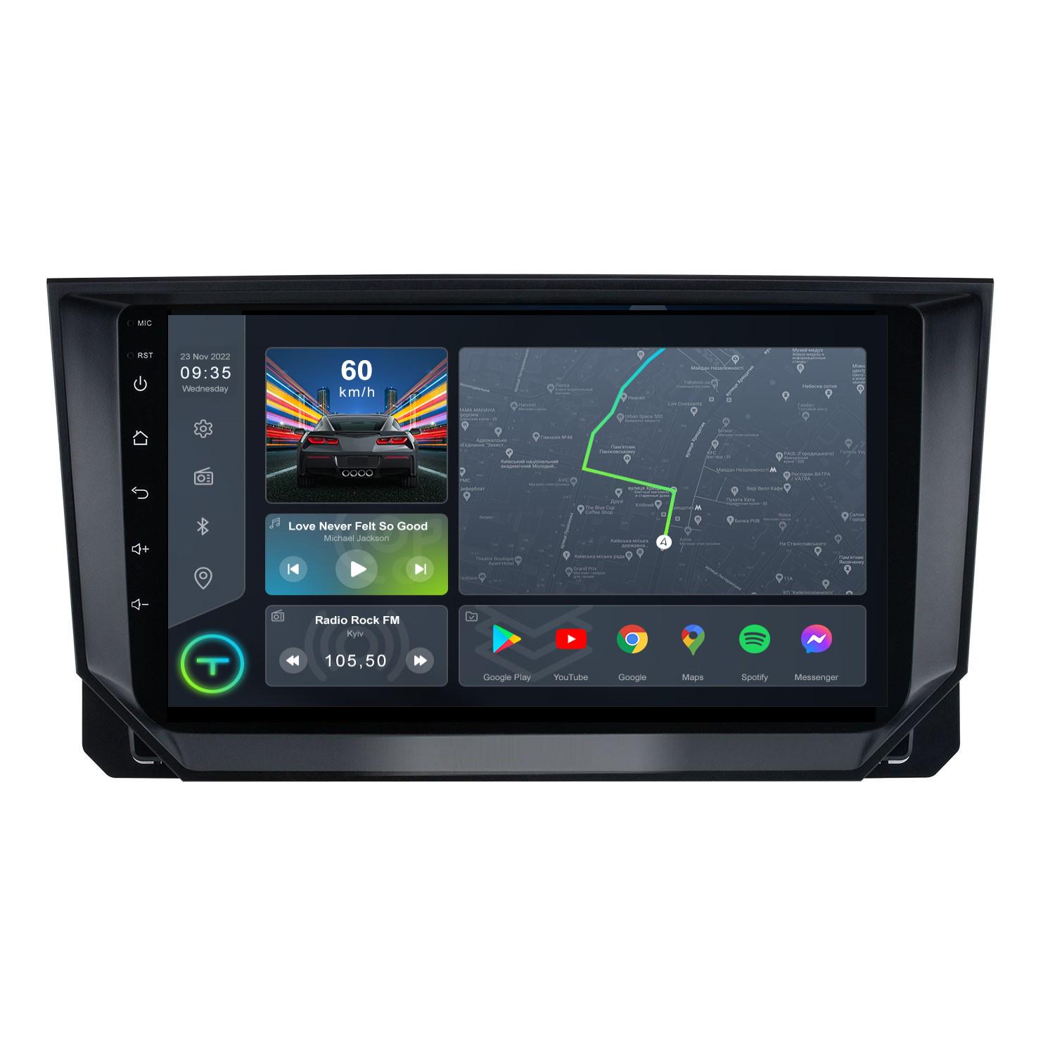 Автомагнитола штатная Torssen F9232 для Seat Ibiza 2018- г. 4G/Carplay/DSP 2/32 GB 9" (20220773)