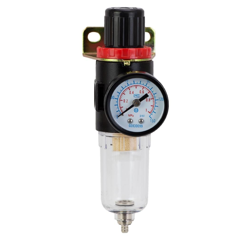 Фильтр-влагоотделитель Sigma 500 л/мин 1/4" с редуктором и манометром (7034591)