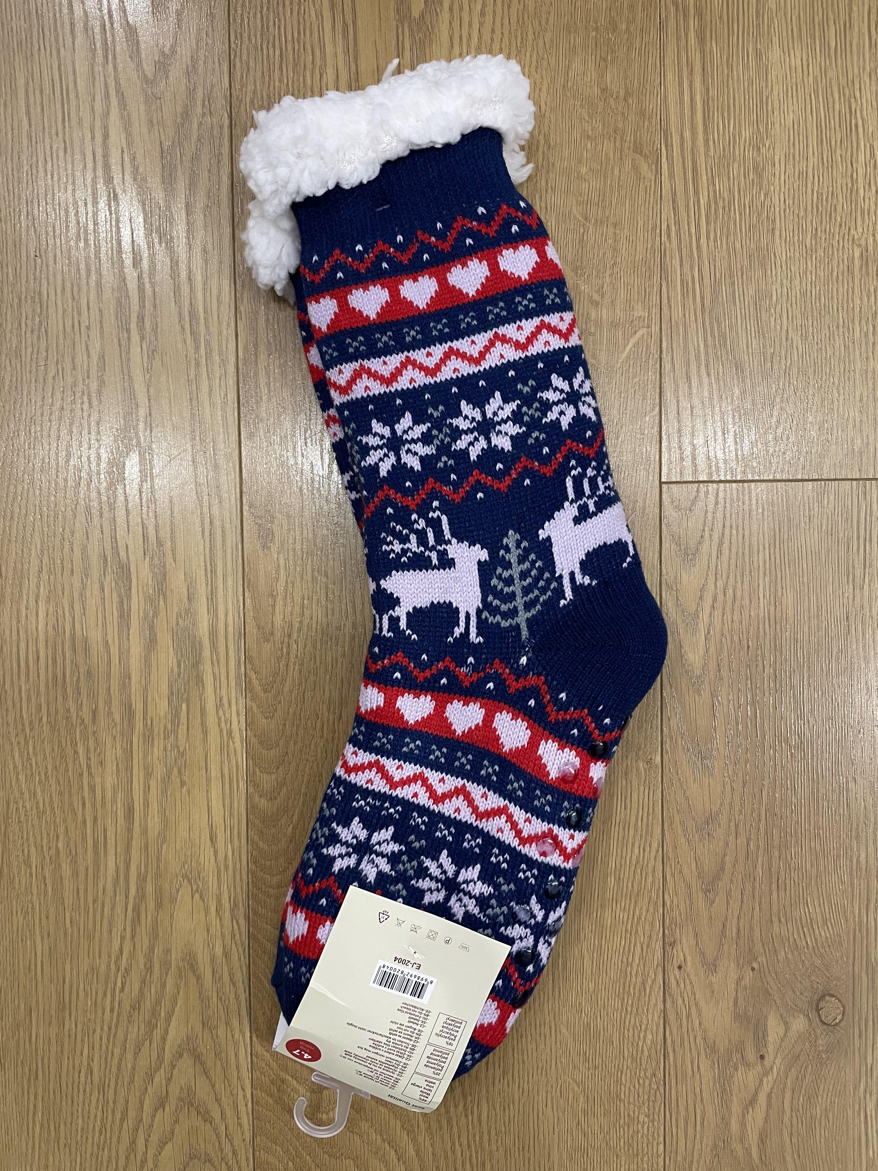 Носки женские Emi Ross теплые плюшевые шерстяные р. 39-42 (27002657) - фото 4