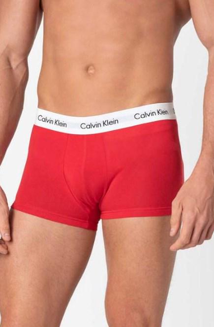 Набор трусов боксеров мужских Calvin Klein men boxer 3 шт. XL Белый/Красный/Темно-Синий (757657) - фото 7 Набор трусов боксеров мужских Calvin Klein men boxer 3 шт. XL Белый/Красный/Темно-Синий (757657) - фото 7