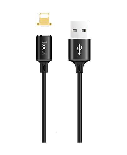 Кабель магнитный Hoco U28 Lightning 1,2 м Black