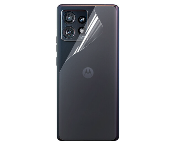 Пленка гидрогелевая противоударная Hydrogel Film для Motorola Edge+ 2023 на заднюю панель Transparent (PL-2789)