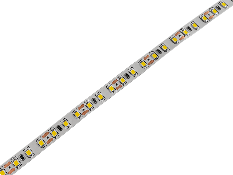 Світлодіодна стрічка 1 м SMD2835 120 LED 12В 13Вт/м IP20 4000K нейтральний білий (1770) - фото 2