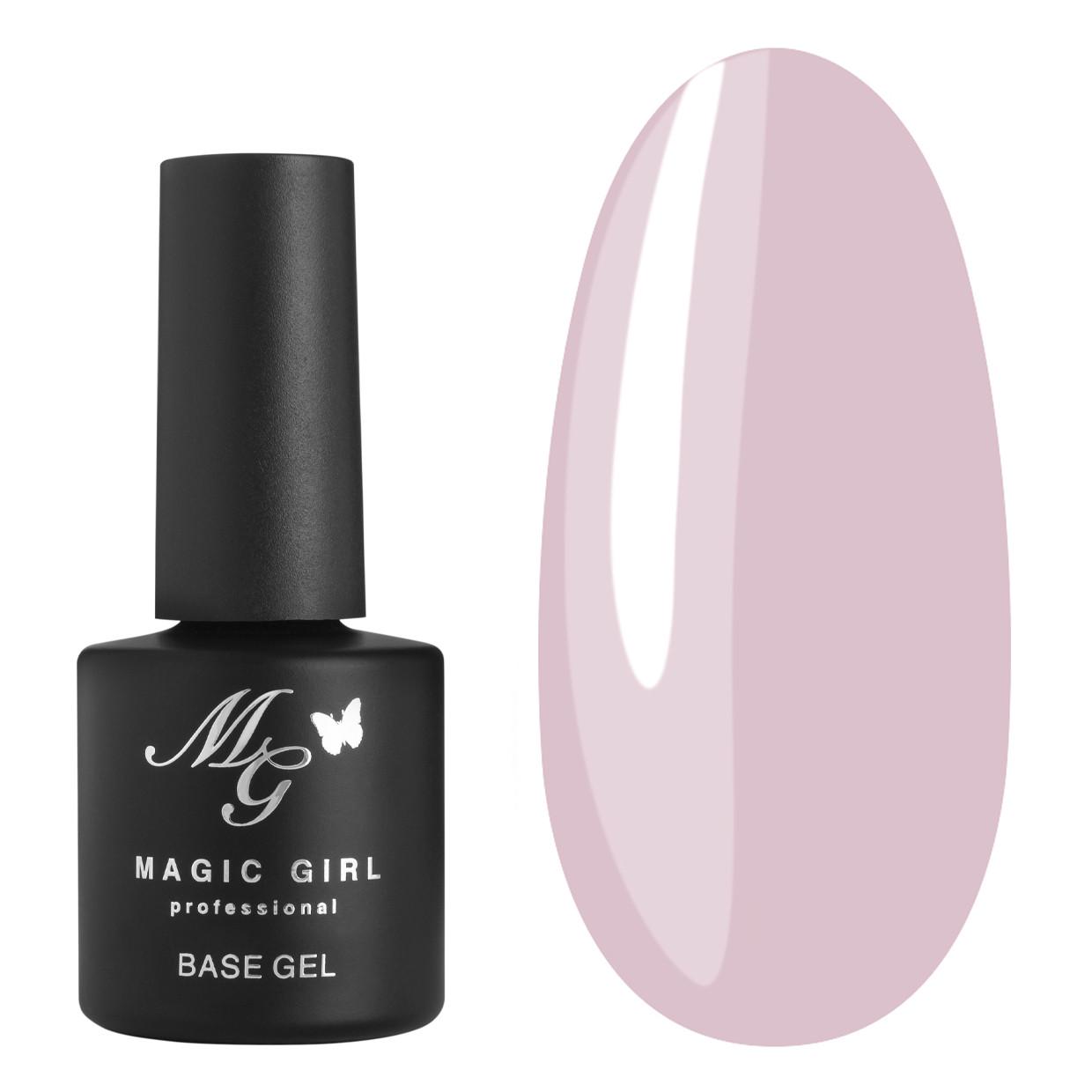 База для гель-лака Magic Girl Glossy 8 мл 02 Розовый (A1635347152)