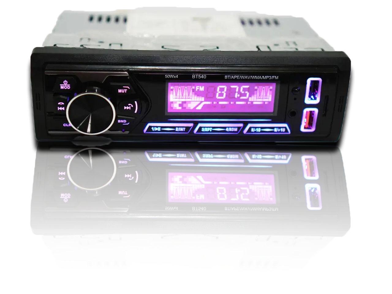 Автомагнитола BT540 2xUSB Bluetooth RGB SD/AUX/FM 4x50W - фото 2