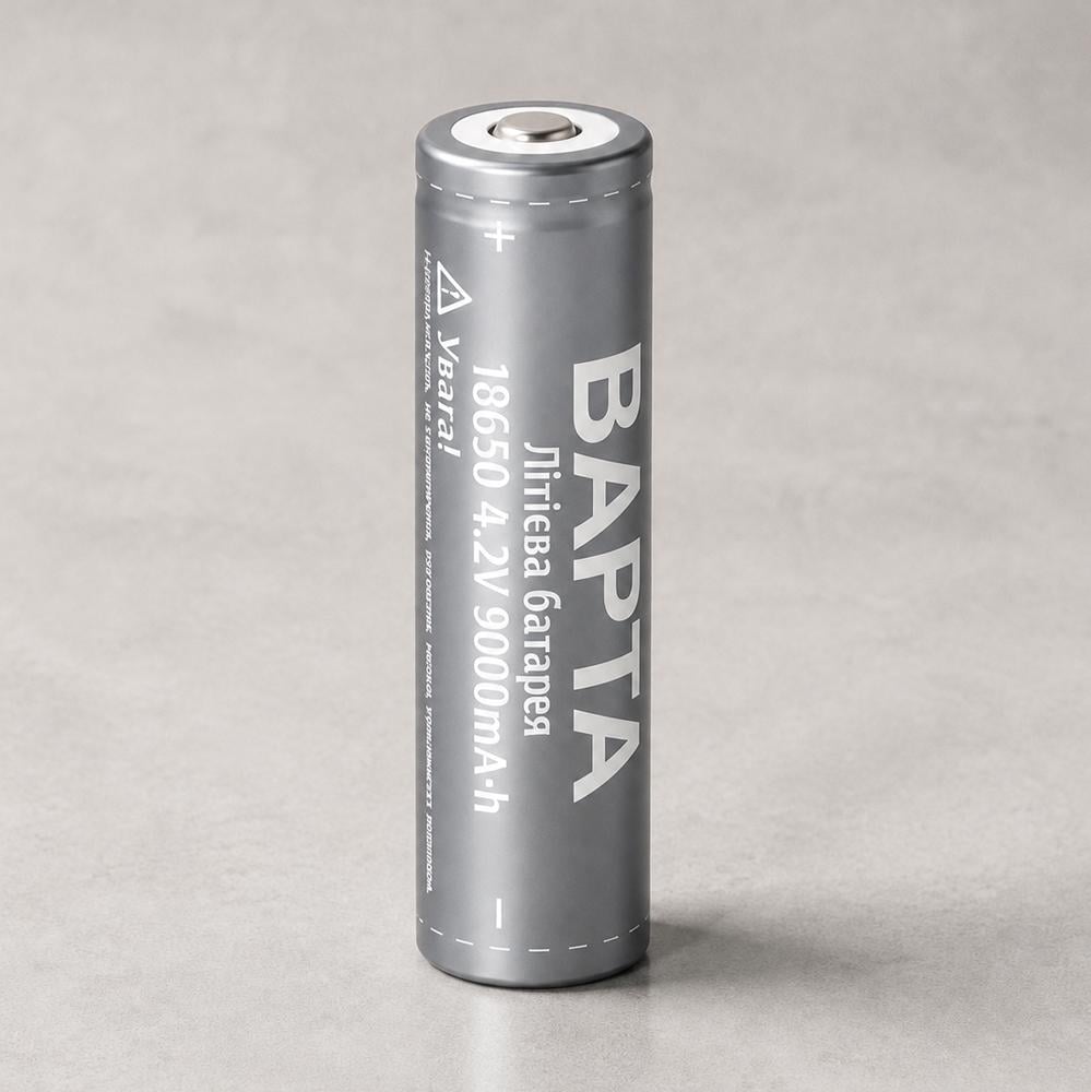 Аккумулятор 18650 BAPTA BP-0900/1800 mAh/4,2 В/Li-ion/с защитой (38-6076) Аккумулятор 18650 BAPTA BP-0900/1800 mAh/4,2 В/Li-ion/с защитой (38-6076)