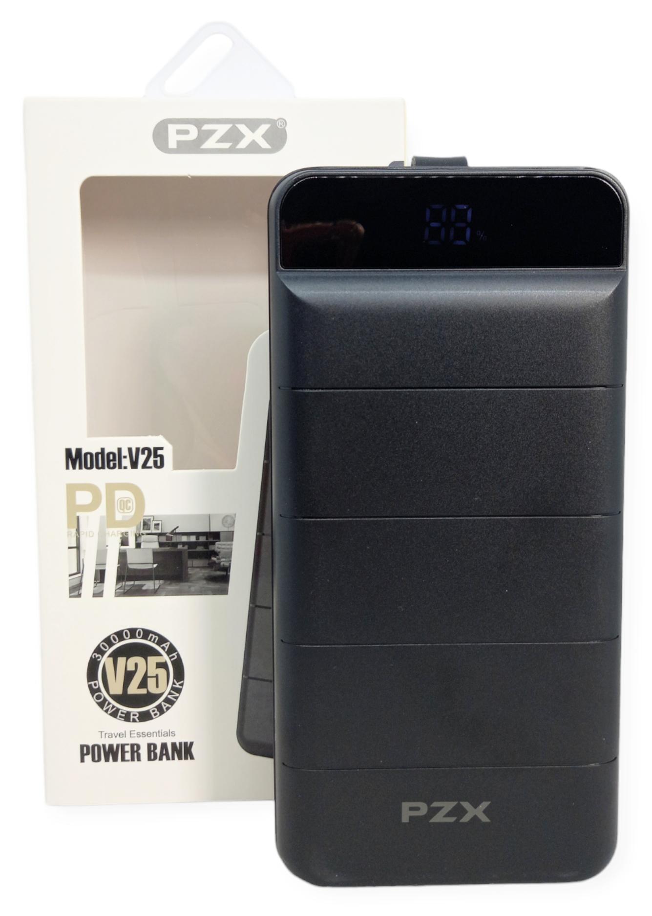 Повербанк Power Bank 30000 mAh 2,1А PZX V25