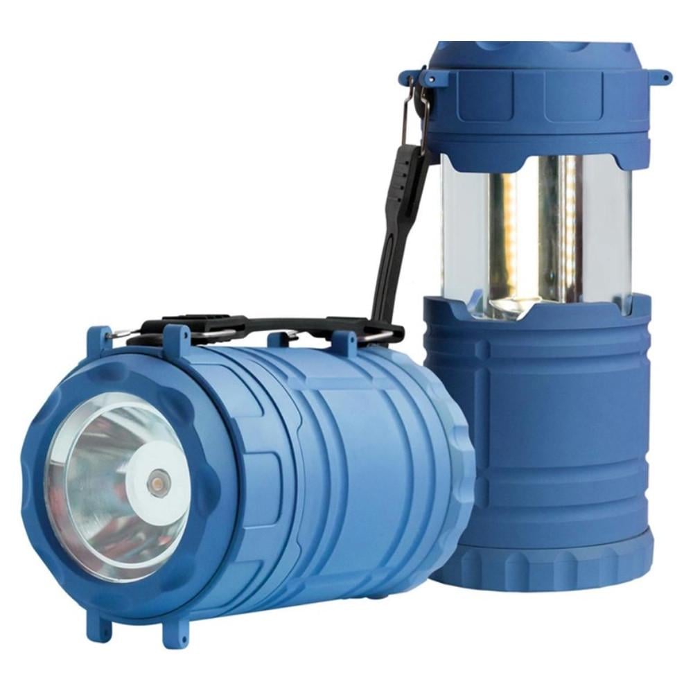 Фонарь кемпинговый Quantum QM-FL3041 Nice 1W LED/3W COB Blue