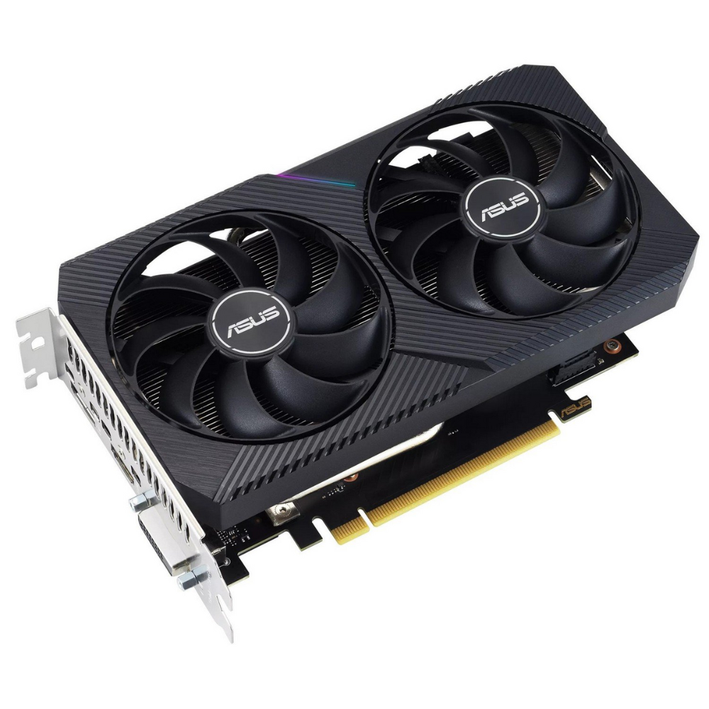 Відеокарта Asus RTX 3050 8 Гб GDDR6 14000 МГц (DUAL-RTX3050-O8G-V2) - фото 3