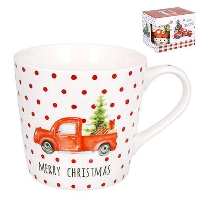 Керамическая чашка Merry Christmas 400 мл (33837)