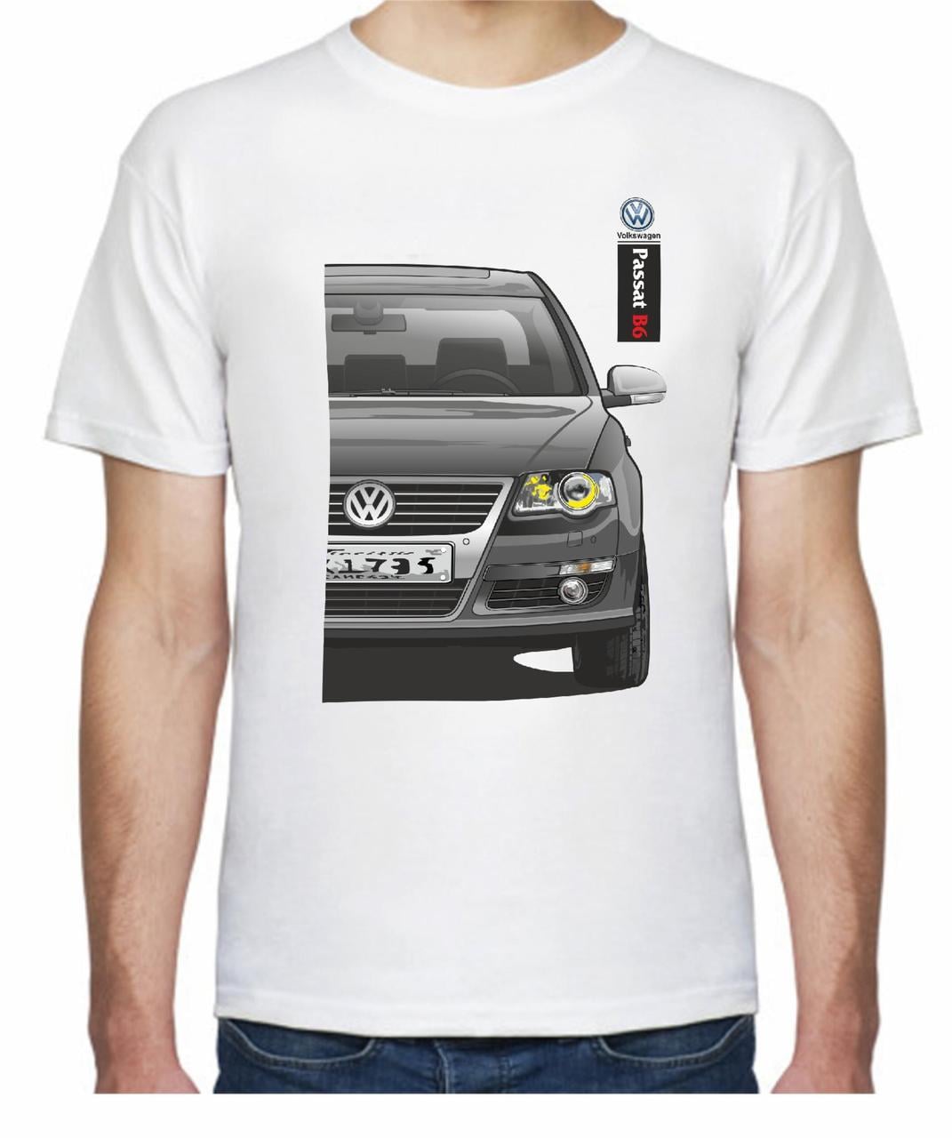 Футболка мужская Avtolife Volkswagen Passat B6 F 105506 XL Белый (2506064181) Футболка мужская Avtolife Volkswagen Passat B6 F 105506 XL Белый (2506064181)