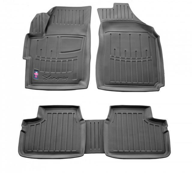Коврики в салон с бортиками Stingray для Daewoo Matiz M100/M200 1998-2009 гг. (5005025)