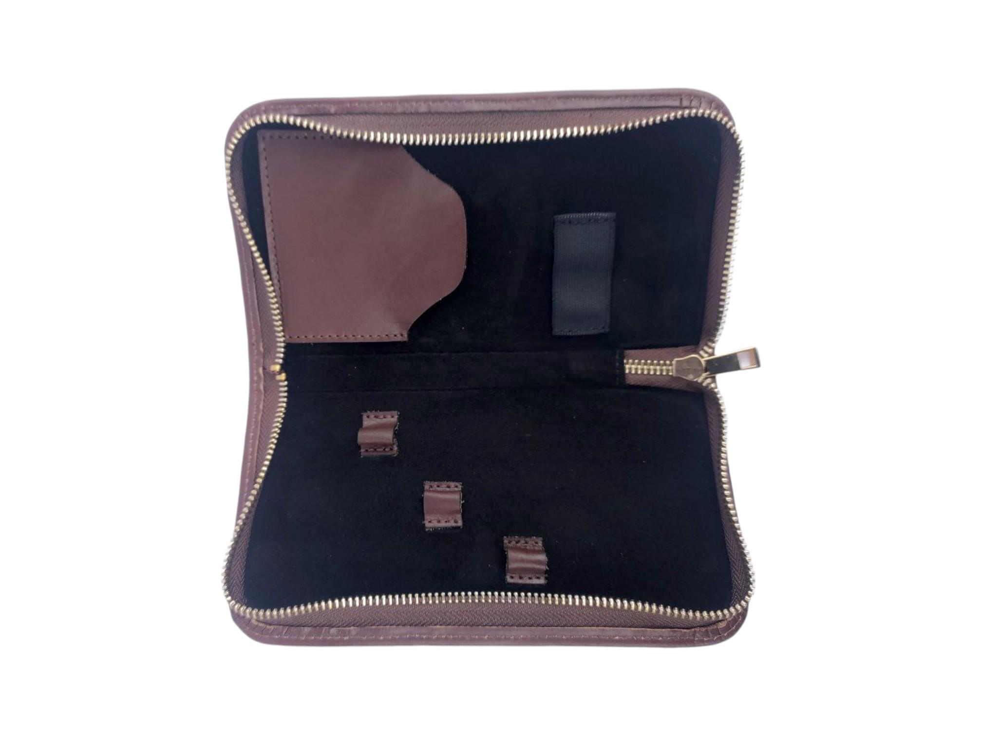 Косметичка-футляр для маникюрных инструментов Коричневый (man_693) - фото 6 Косметичка-футляр для маникюрных инструментов Коричневый (man_693) - фото 6