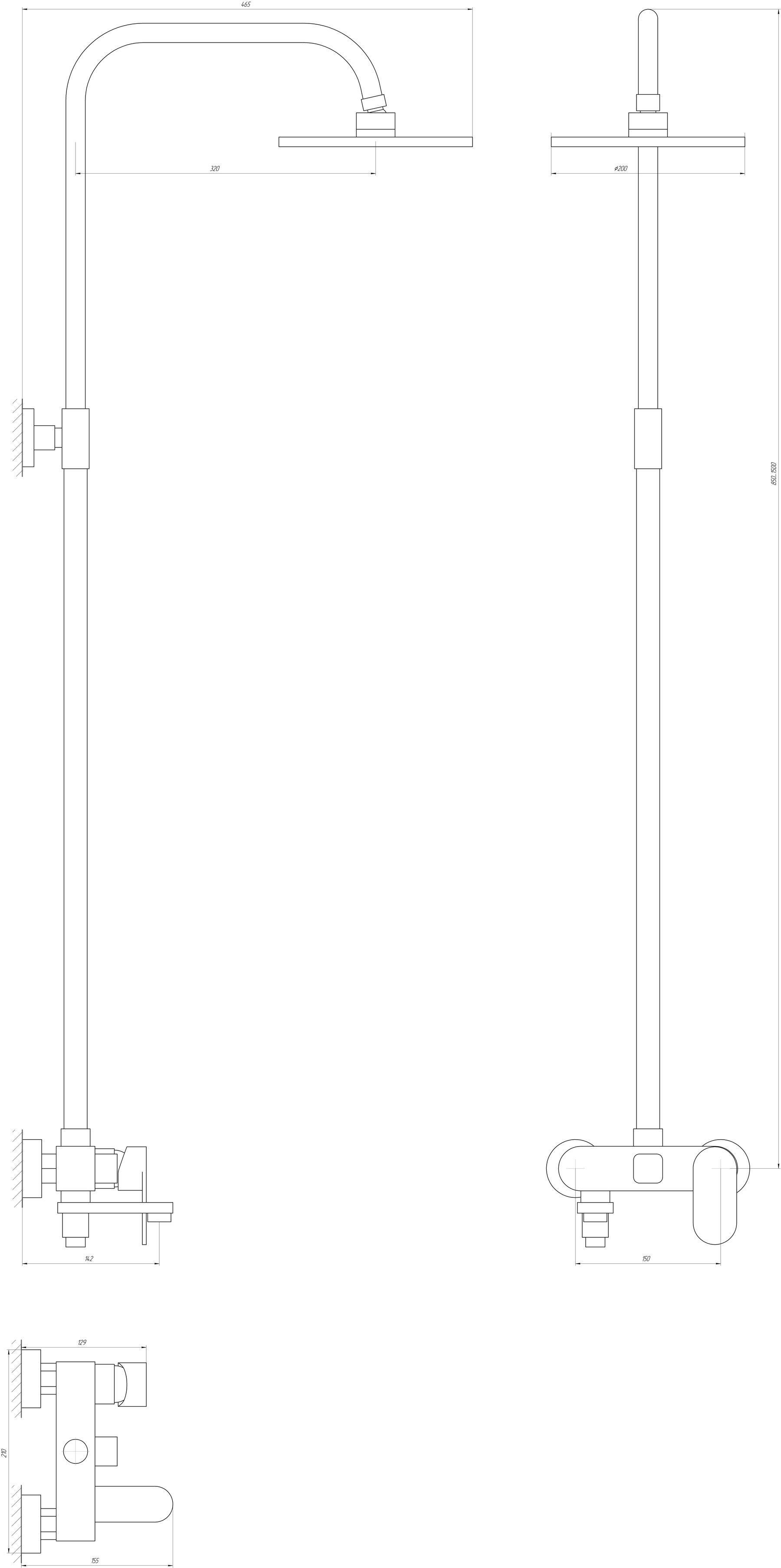 Душова система Globus Lux VAN-DS0010 - фото 5