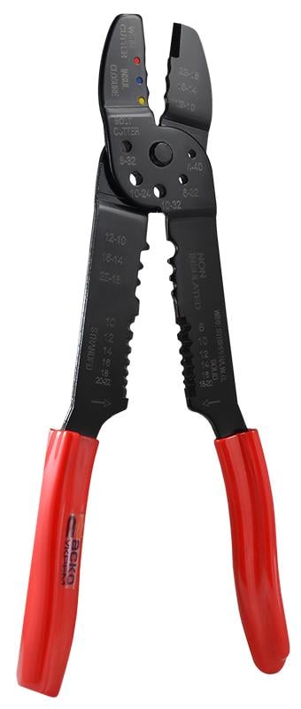 Инструмент зачистный АСКО-УКРЕМ HS-313 для проволоки 0,75-6 мм2 обжим/резка кабеля и винтов (A0170010019)