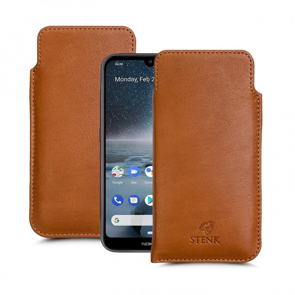 Футляр Stenk Elegance для Nokia 4.2 Camel (64587)