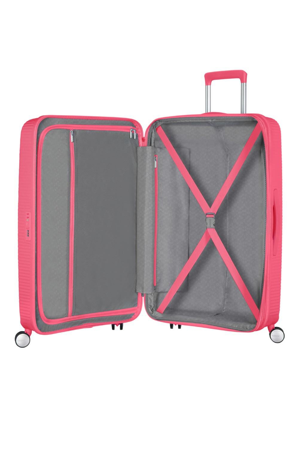 Валіза з розширенням American Tourister Soundbox 67x46,5x29/32 см Рожевий (32G-70002) - фото 12