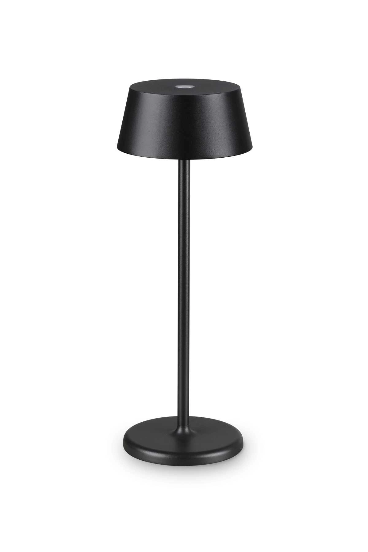 Настольная лампа Ideal Lux 311678 Pure TL Nero 1,5 Вт 230 Лм 3000K (10337287)