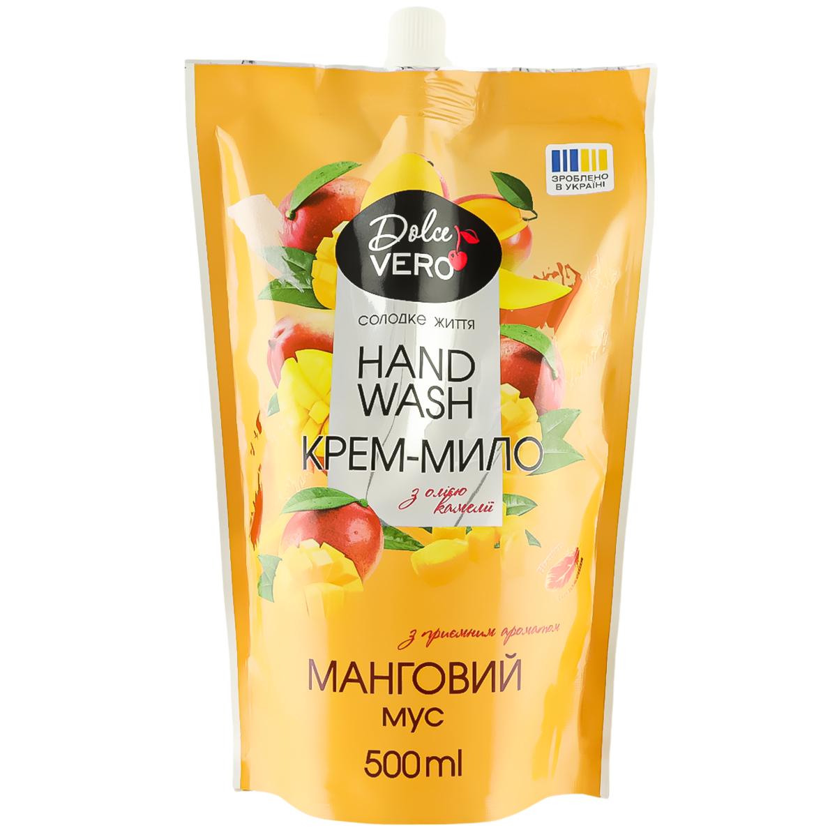 Крем-мило рідке Dolce Vero Манговий мус 500 мл (13015)