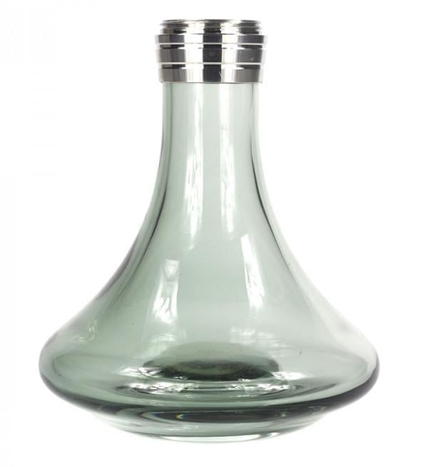 Колба с резьбой для кальяна Amy Deluxe SS 13 "Little Stick" с местом под подсветку Прозрачный/Черный - фото 2 Колба с резьбой для кальяна Amy Deluxe SS 13 "Little Stick" с местом под подсветку Прозрачный/Черный - фото 2