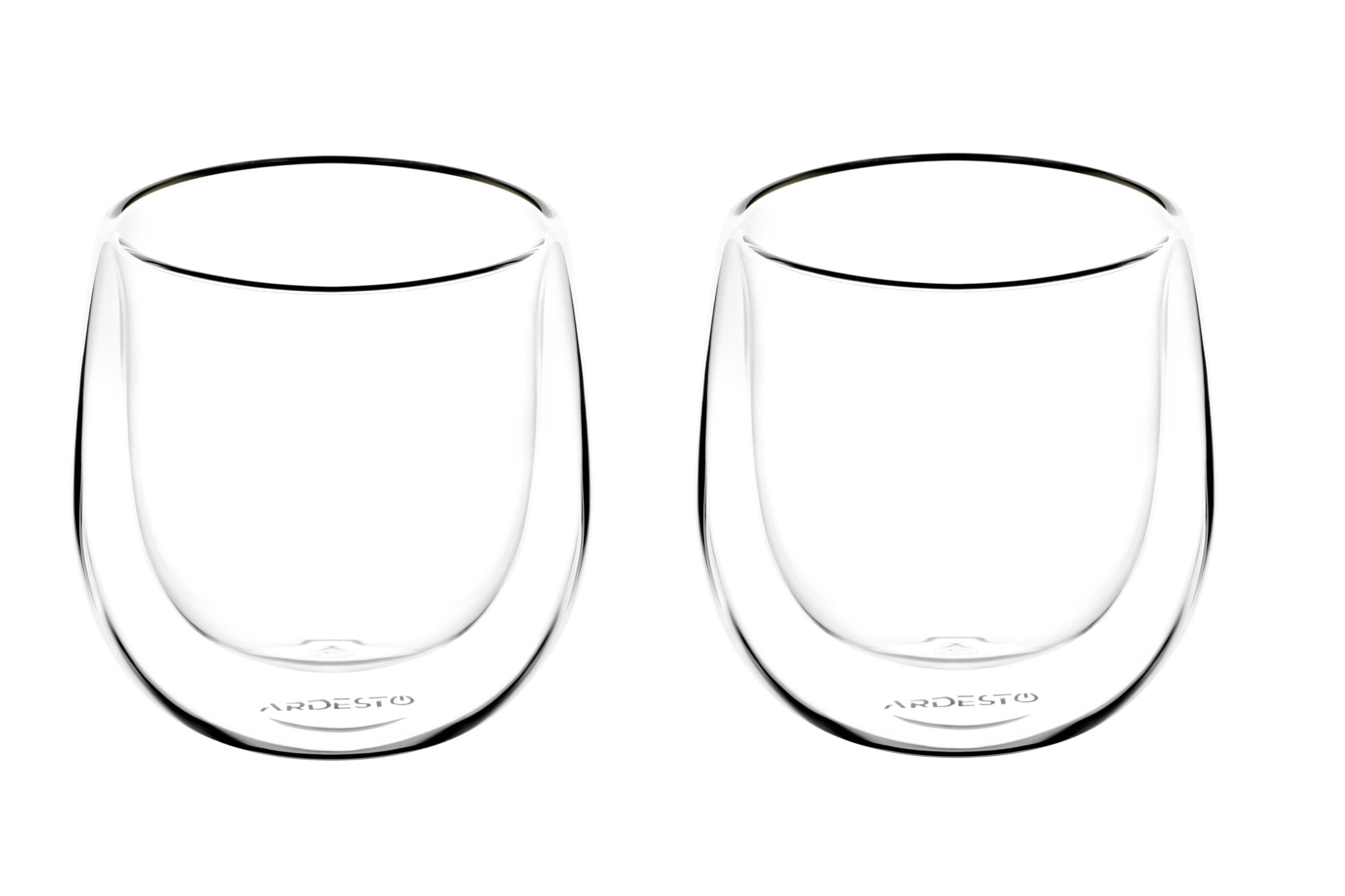 Набор чашек с двойными стенками Ardesto AR2612BR для американо 120 мл 2 шт. Прозрачный (c1dfb01b)