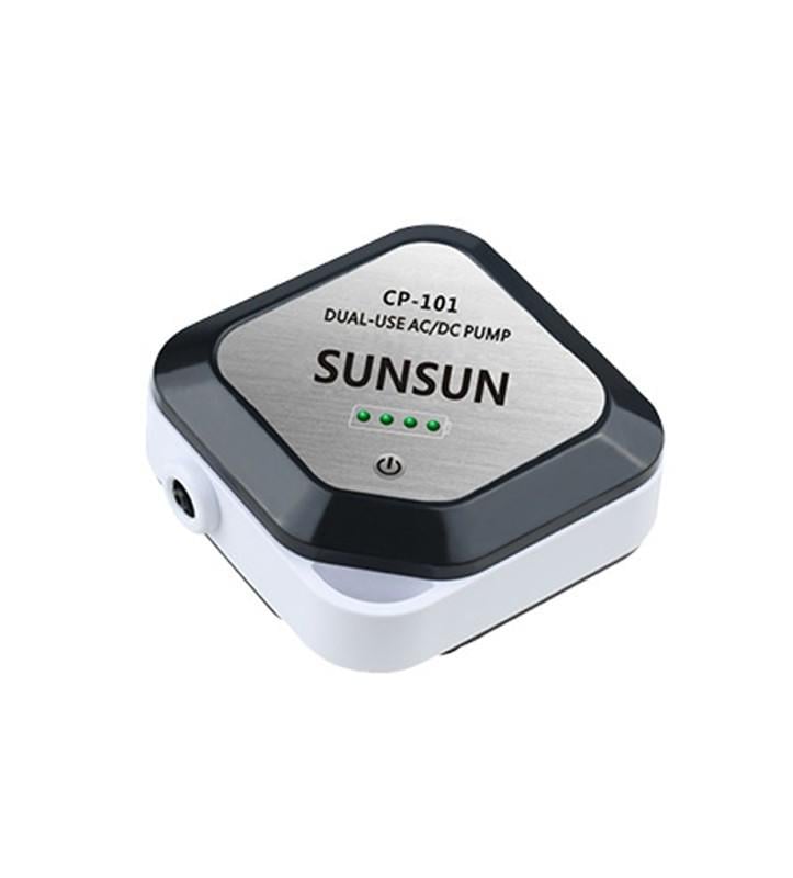 Компрессор SunSun CP-101 на аккумуляторе одноканальный