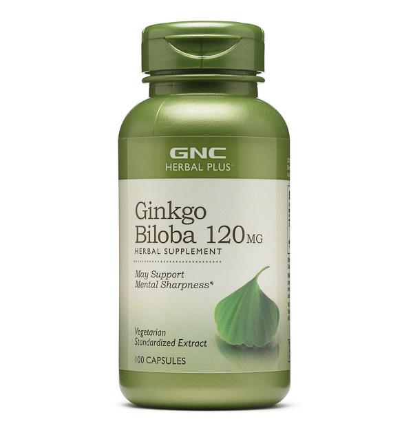 Гинкго билоба GNC Herbal Plus Ginkgo Biloba 120 мг 100 Caps