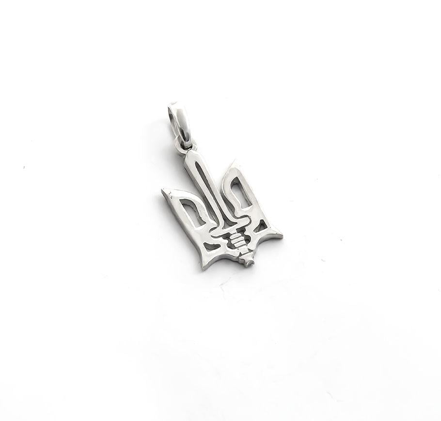 Подвеска Maxi Silver 9155 Трезубец Украины (89155)