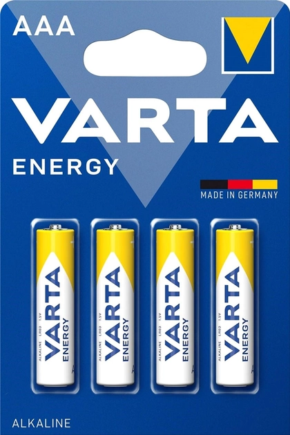 Батарейка Varta Energy Alkaline AAA (0731)
