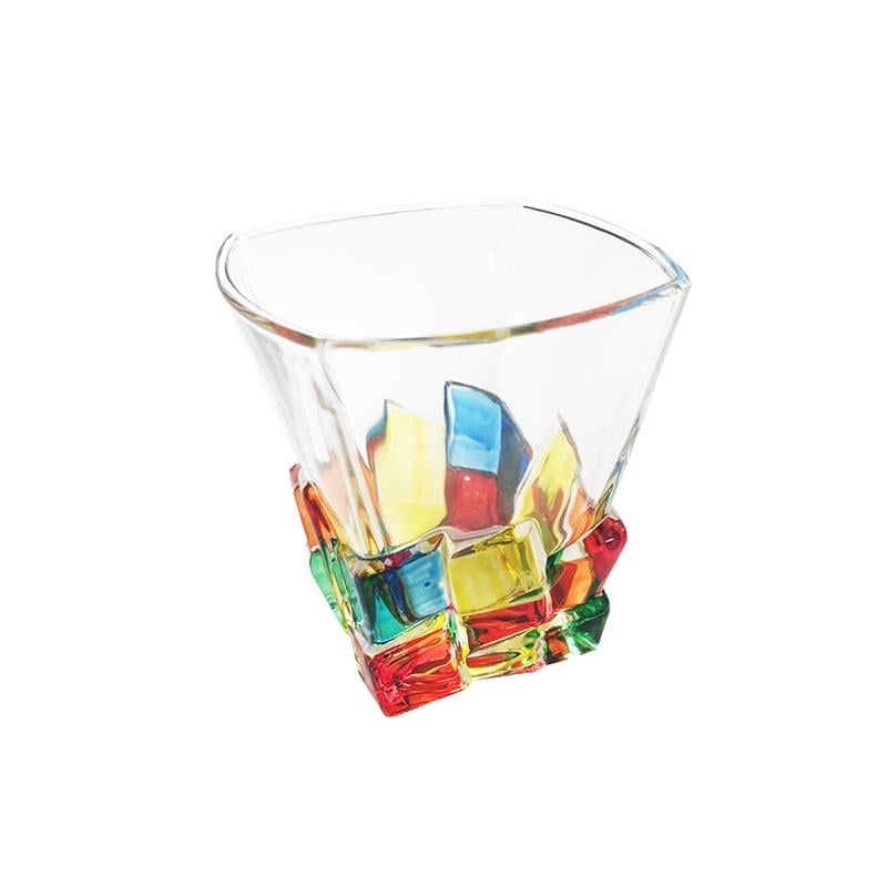 Склянка для віскі 310 мл Різнокольоровий (37235) Склянка для віскі 310 мл Різнокольоровий (37235)