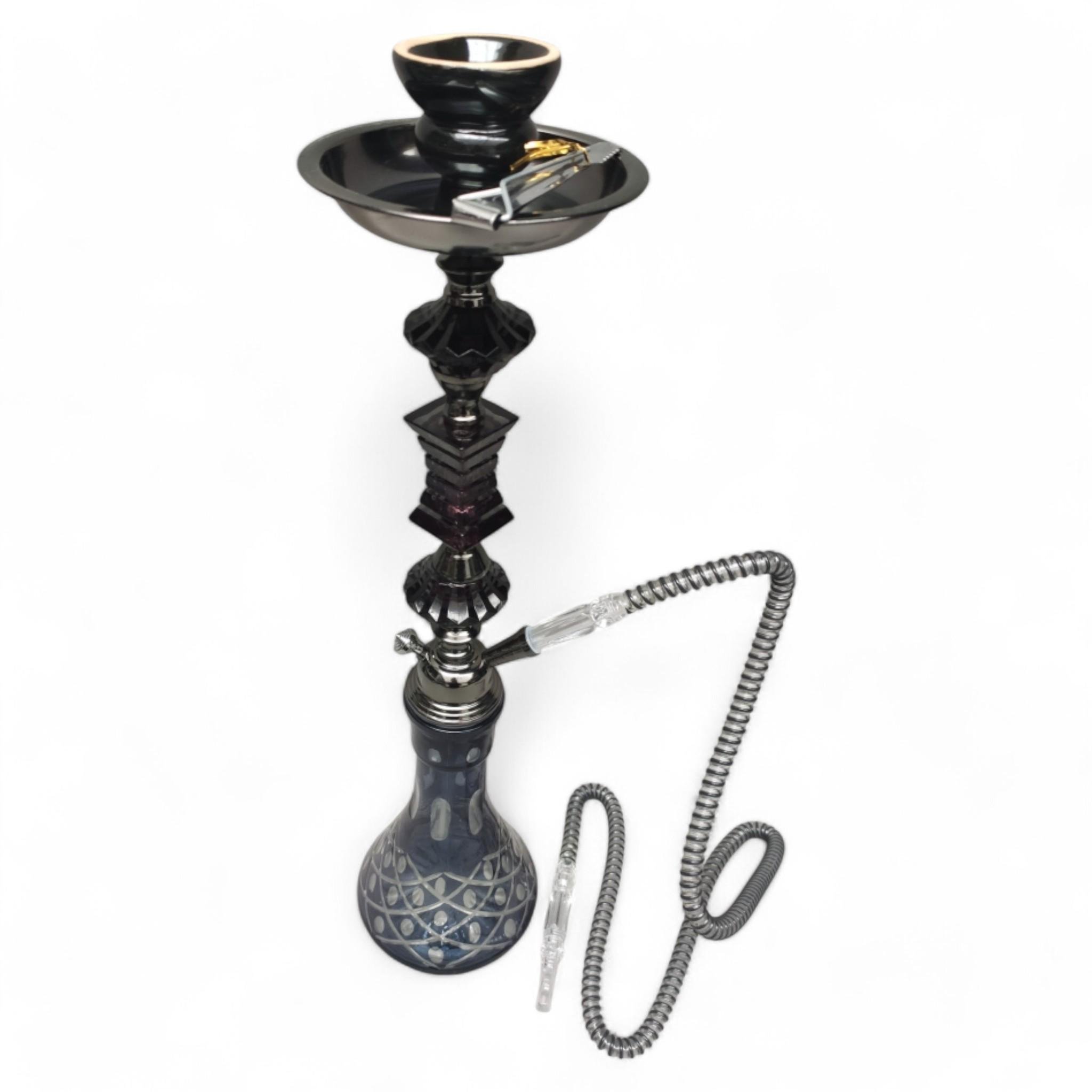 Кальян Hookah Mustafa на 1 персону 55 см Black - фото 1